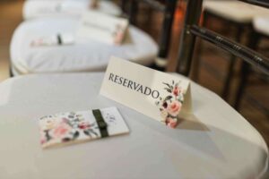 wedding print reservation cards