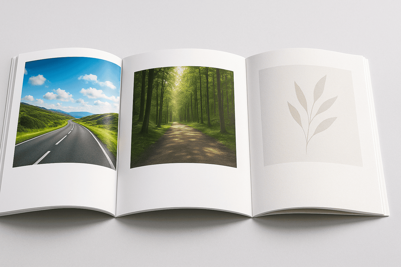 Booklet Paper Options: Gloss, Matte,.